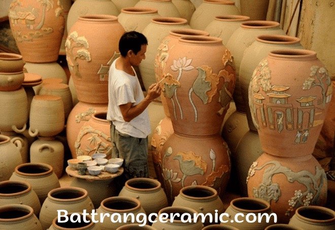 Nghề làm gốm Bát Tràng có lịch sử lâu đời và phát triển mạnh mẽ